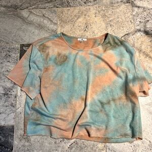 BP Cropped Tie Dye Tee (1X)